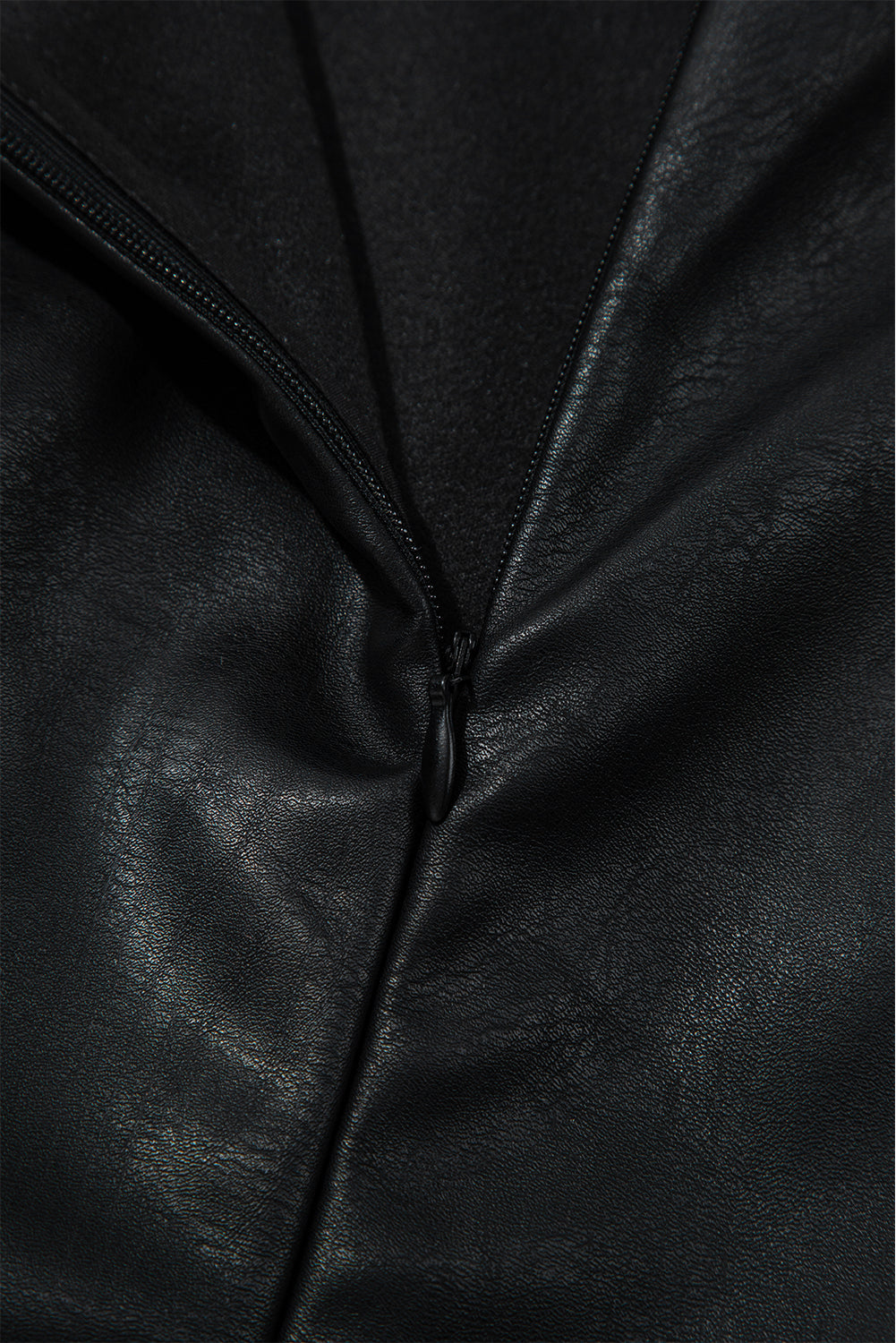 Black Leather Dress