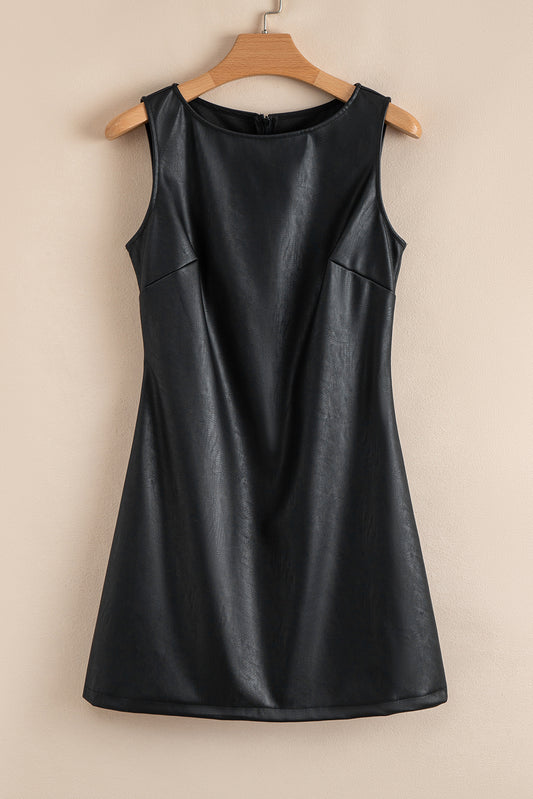 Black Leather Dress