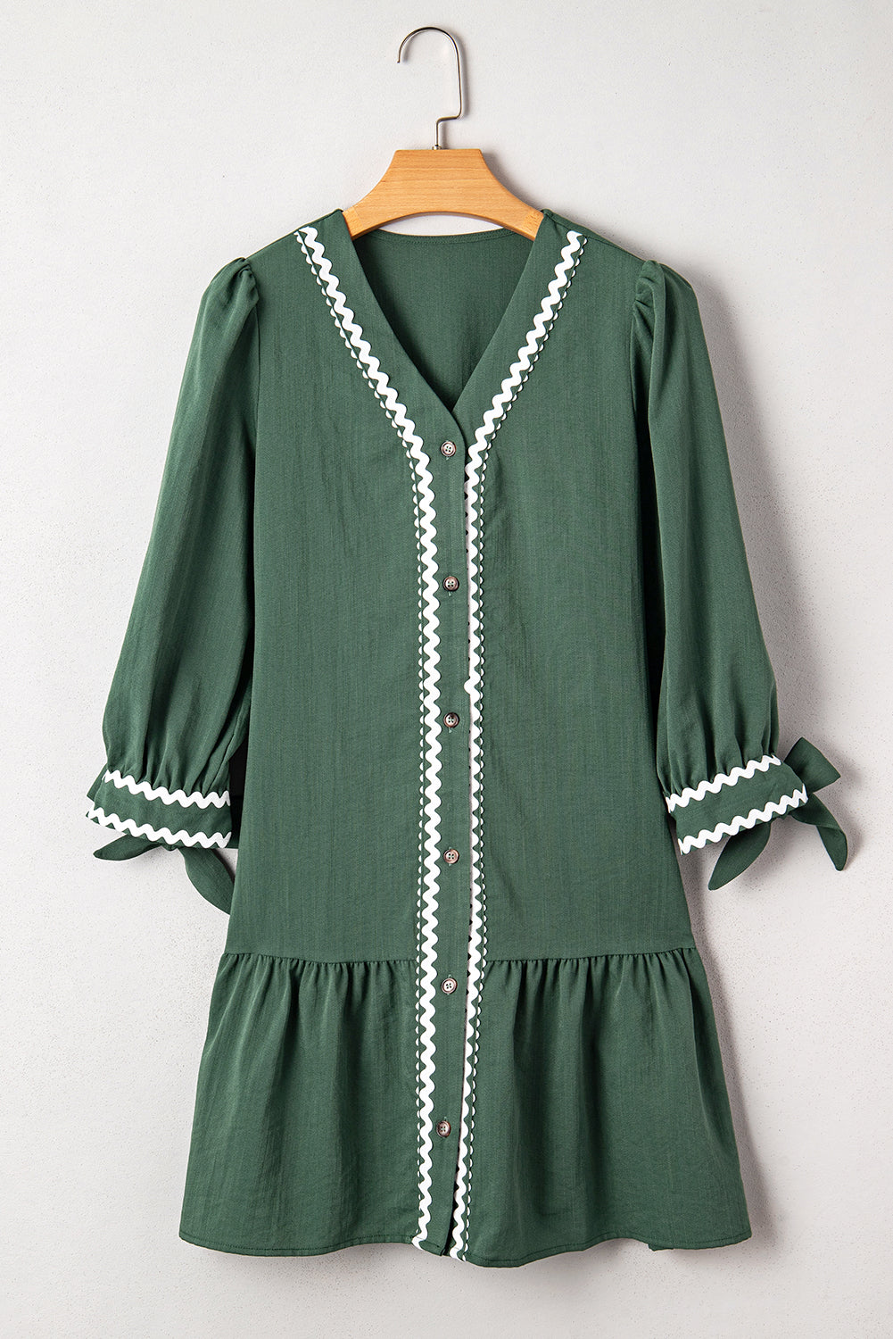 Canton Knotted Bracelet Sleeve Dress