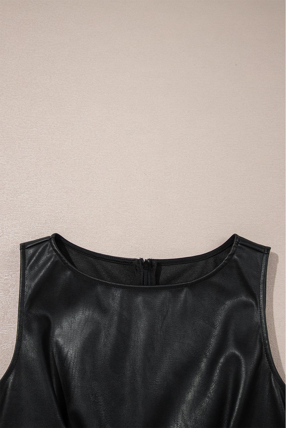 Black Leather Dress
