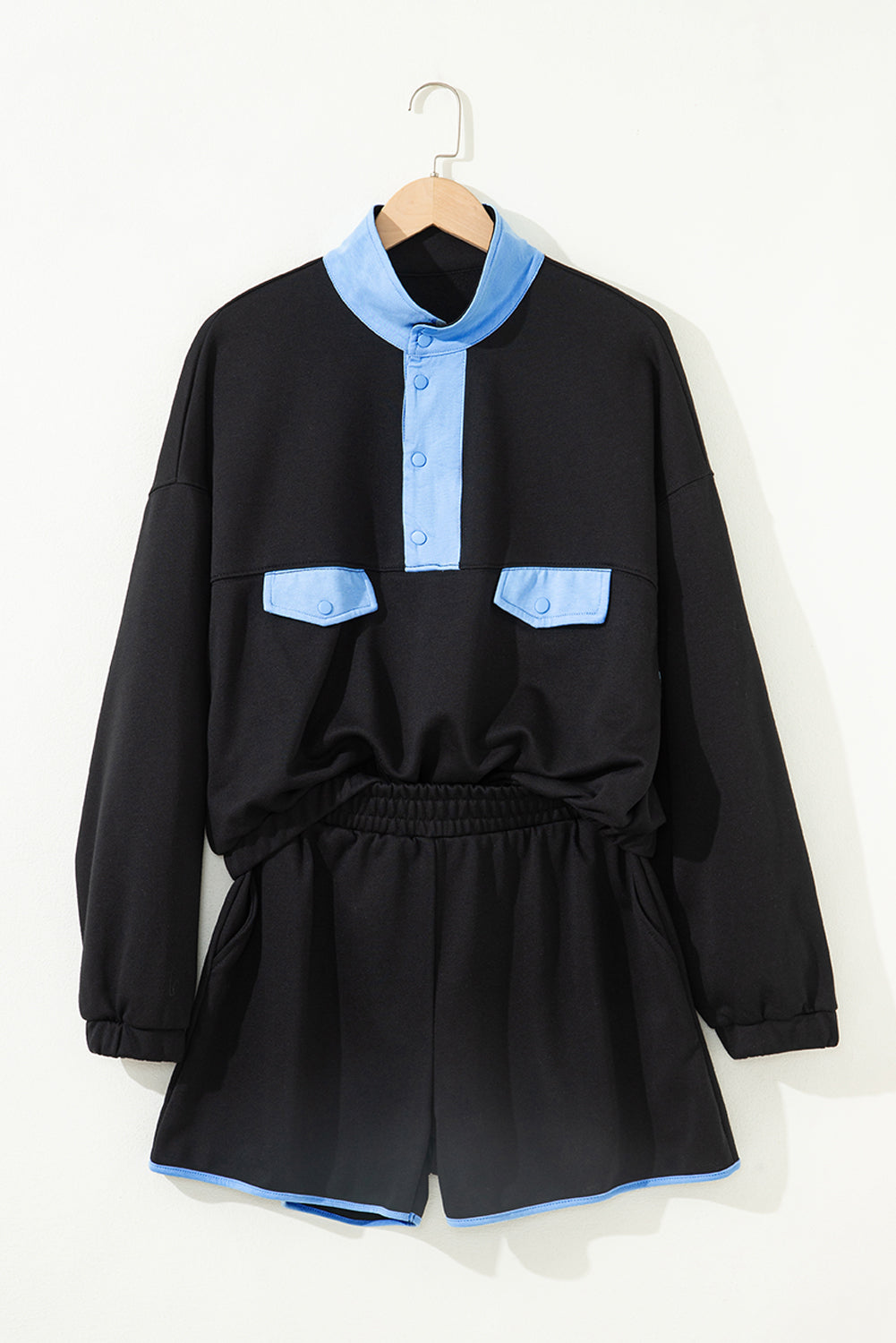 Pullover and Shorts 2pcs Outfit      pre-order