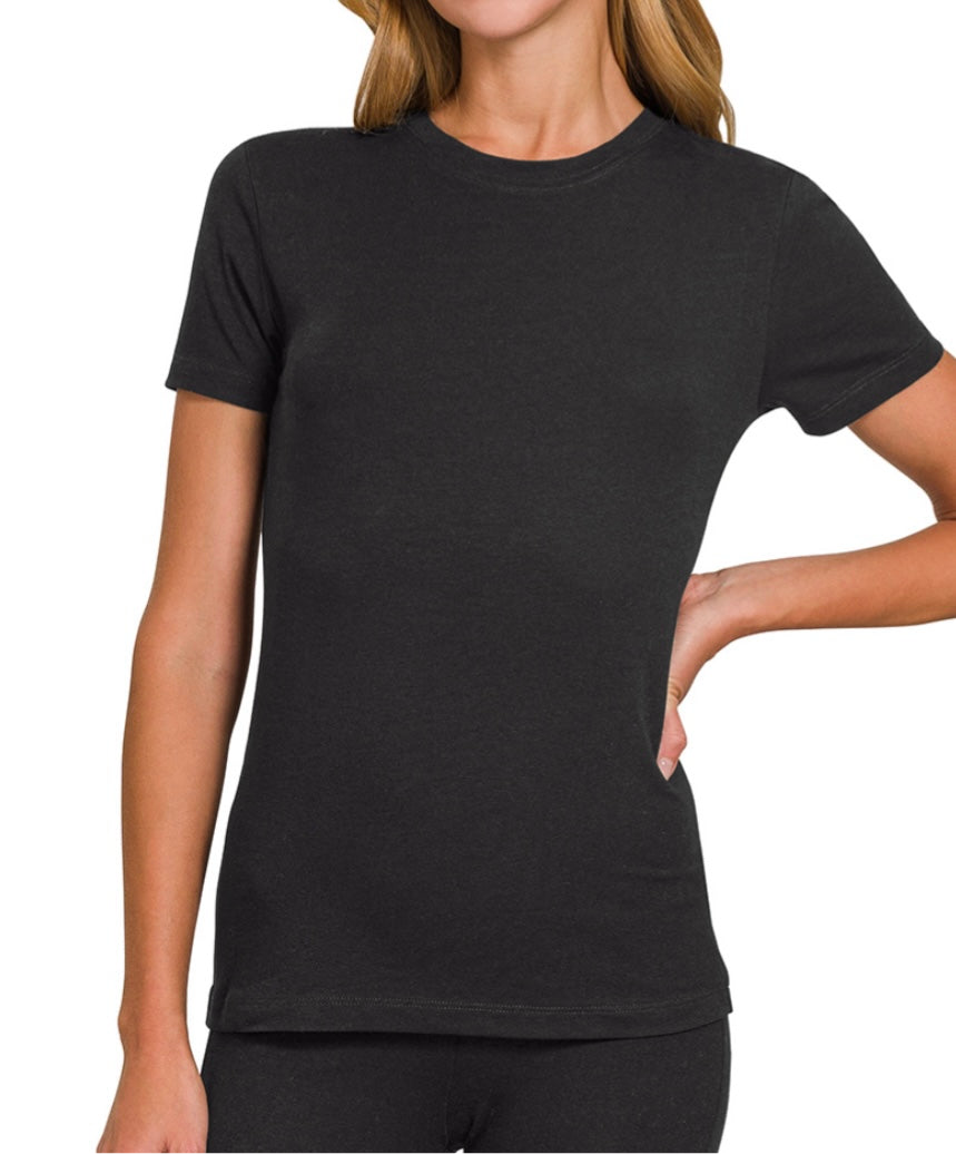Basic crew neck tee