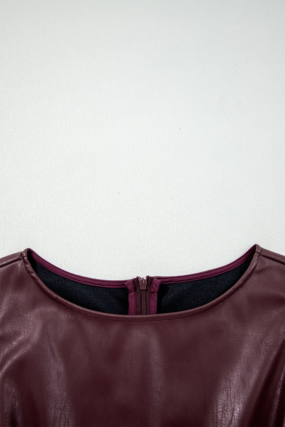 Wild Ginger Leather Dress