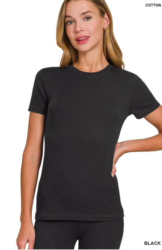 Basic crew neck tee