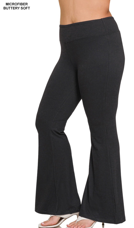 Buttery soft flare pants