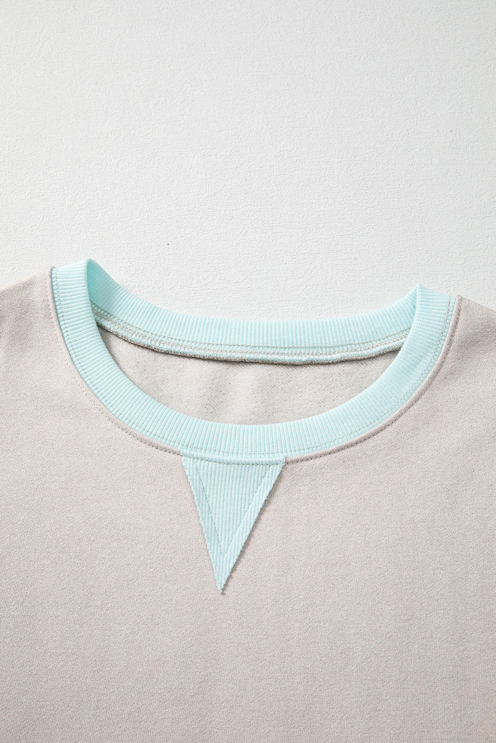 Jet Stream Striped Colorblock Sweatshirt