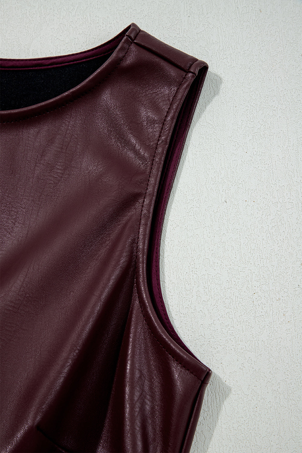 Wild Ginger Leather Dress