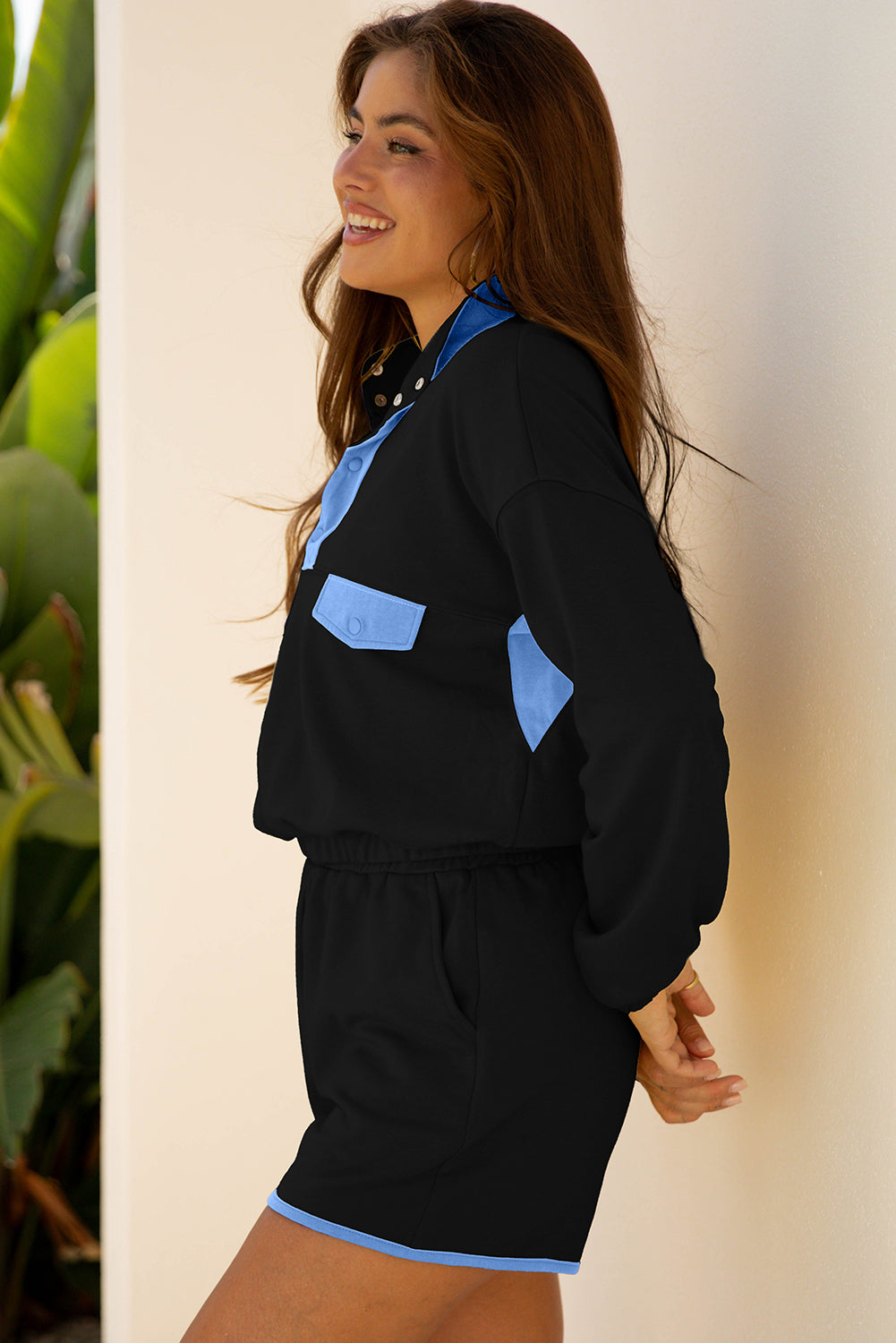 Pullover and Shorts 2pcs Outfit      pre-order